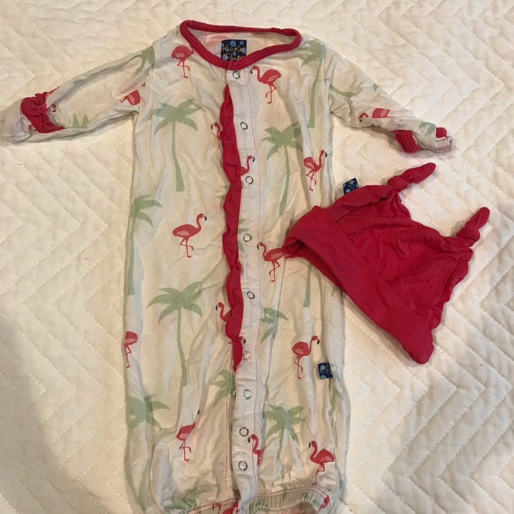 NB Convertible Kickee Pants PJ